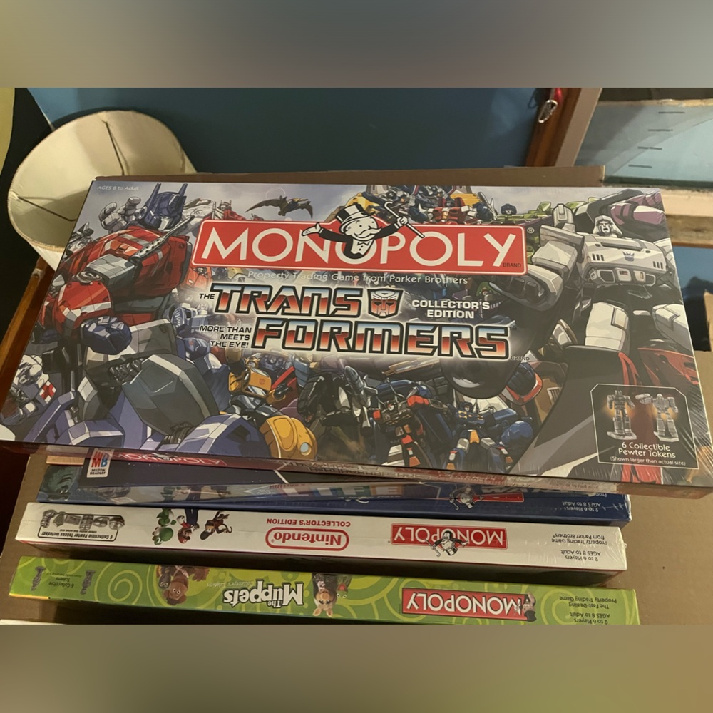 Transformers Monopoly